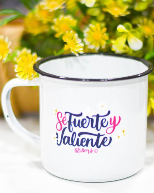 Tazas Enlozadas con Mensajes Inspiradores