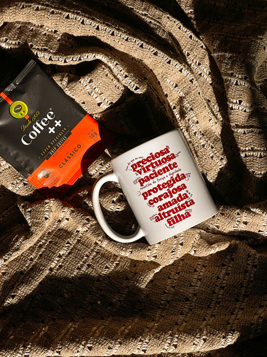 Taza | Preciosa, virtuosa, paciente...