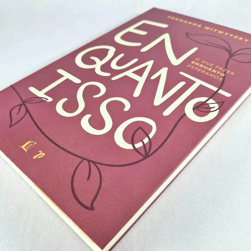 Enquanto Isso | Capa Brochura | Fernanda Witwytzky