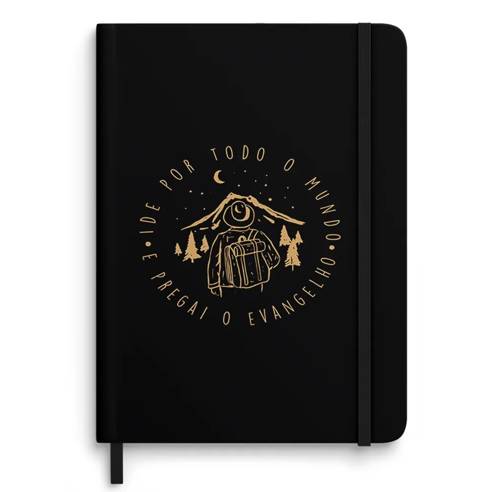Caderno Moleskine | Com Pauta | Ide Por Todo o Mundo