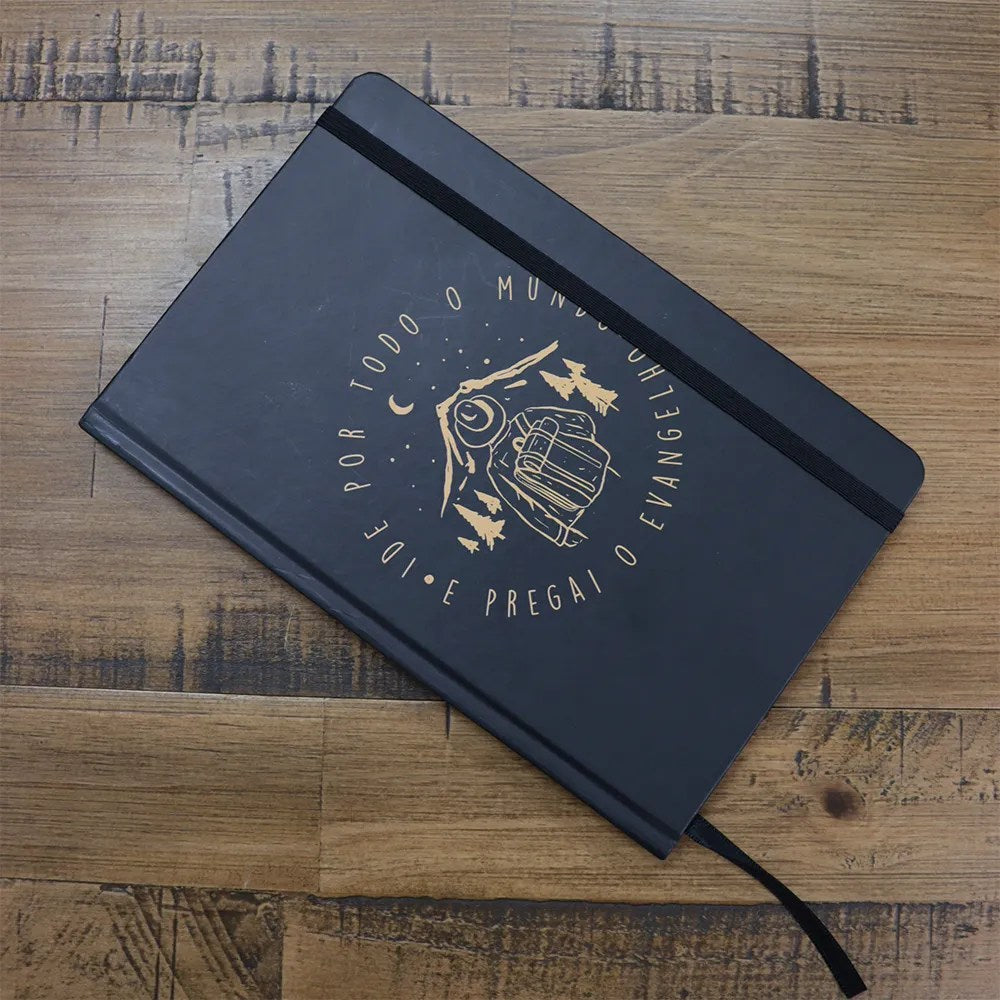 Caderno Moleskine | Com Pauta | Ide Por Todo o Mundo