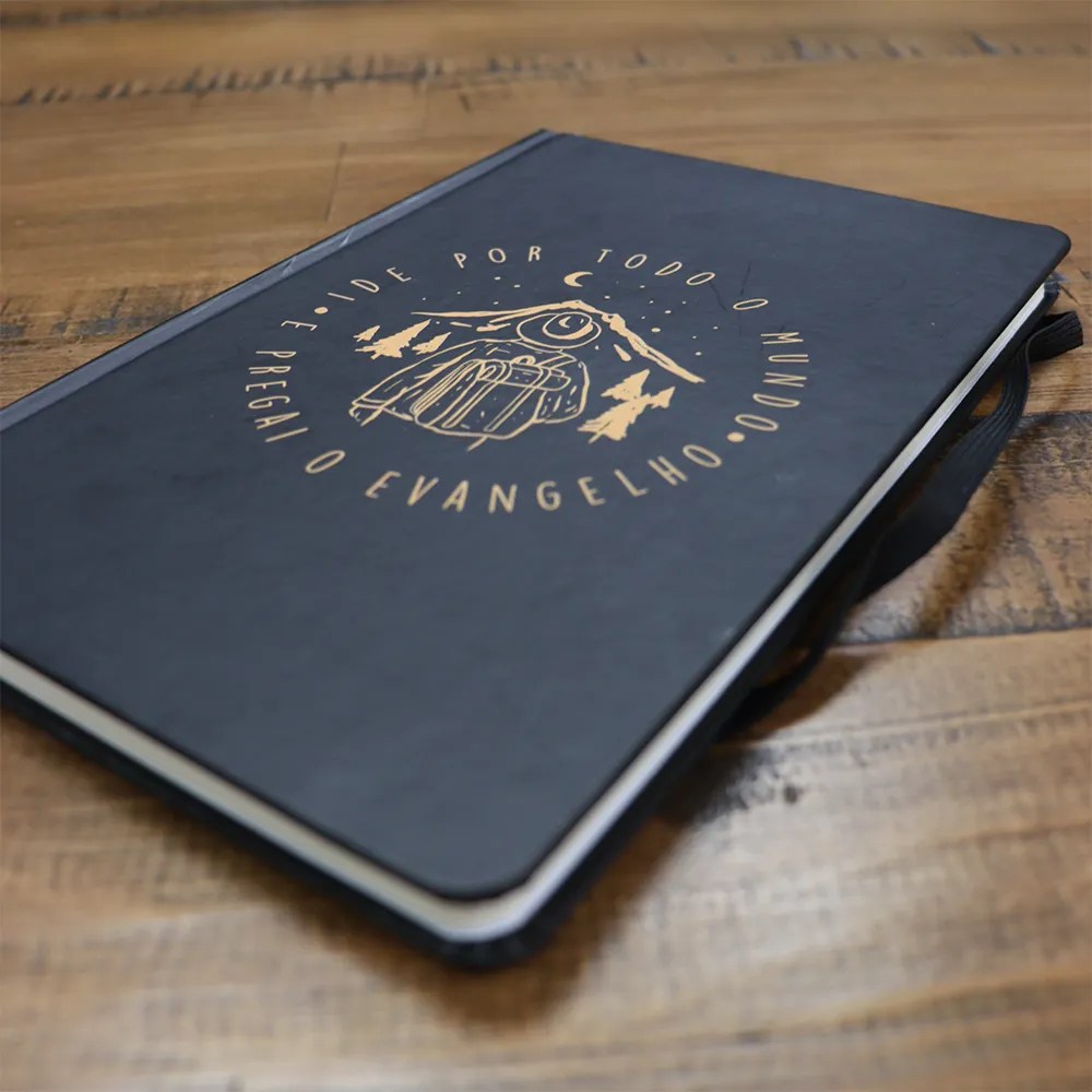 Caderno Moleskine | Com Pauta | Ide Por Todo o Mundo