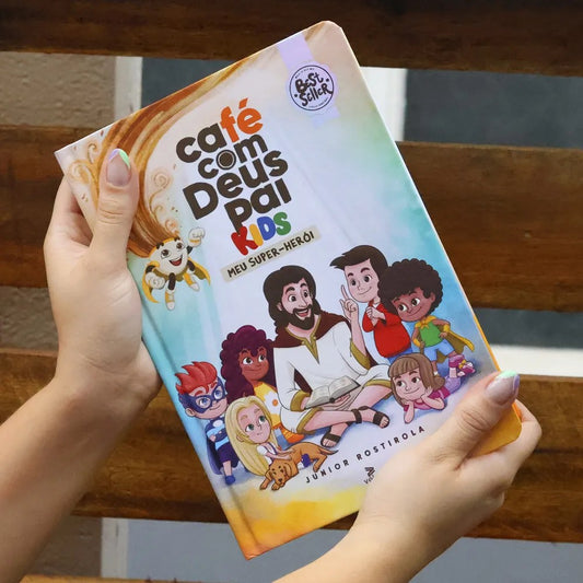 Café com Deus Pai Kids | Meu Super Heróis | 365 dias | Junior Rostirola