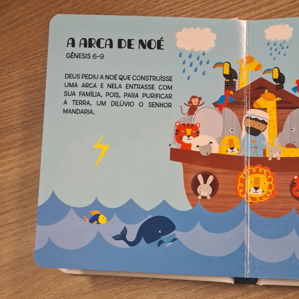 Minha Primeira Bíblia para Meninos | Capa Almofadada | Ciranda Cultural