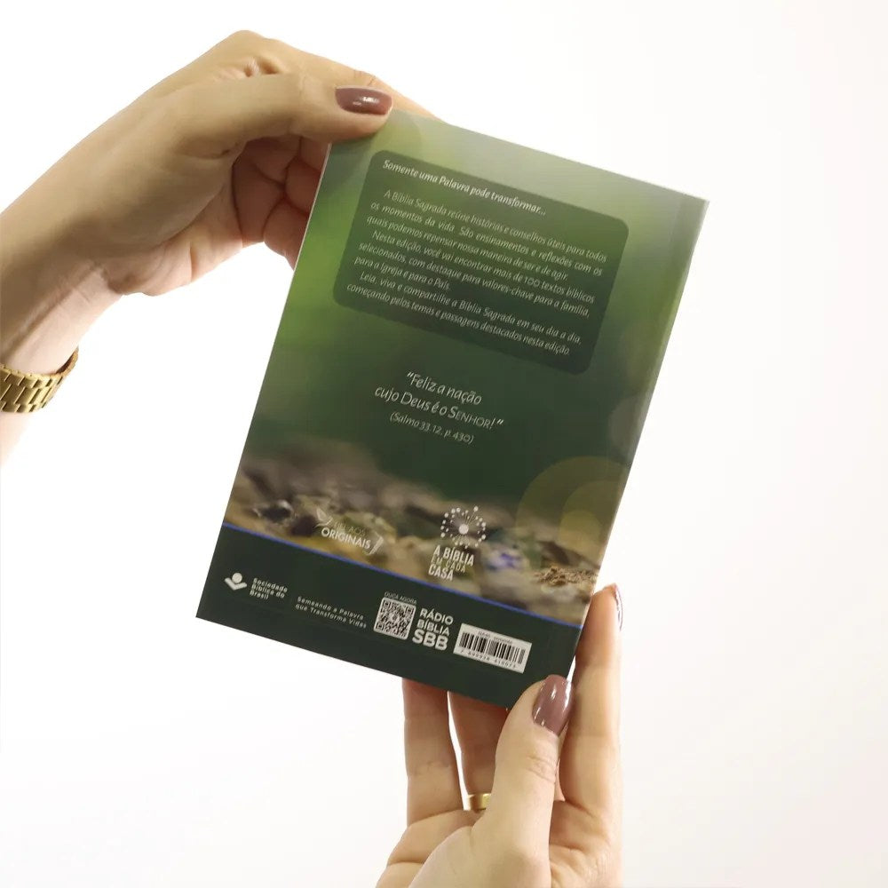 Bíblia Sagrada Semente | NAA | Letra Normal | Capa Brochura