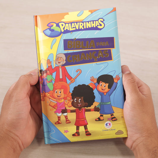 3 Palavrinhas | Bíblia Almofadada Para Crianças