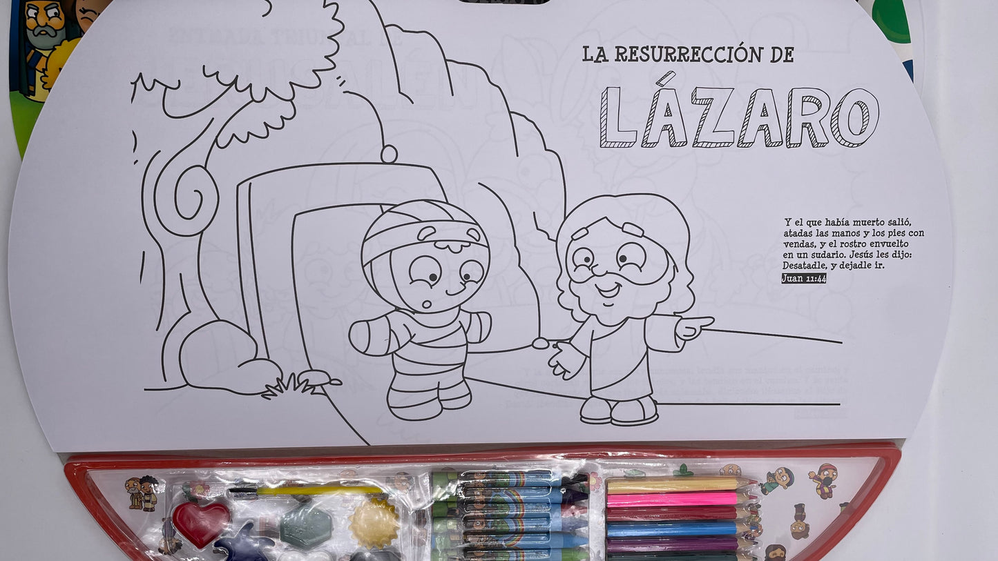 Súper Pack para colorear | Nuevo Testamento