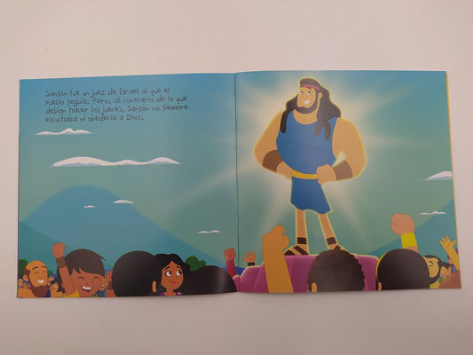 Sansón, un hombre fuerte | Colección Grandes Historias para pequeños lectores