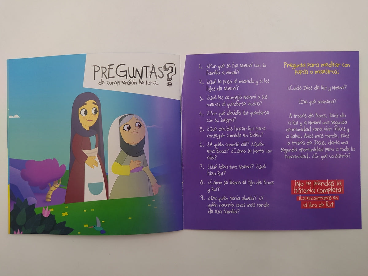 La historia de Rut y Noemí | Colección Grandes Historias para pequeños lectores