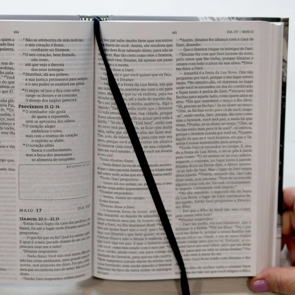 Bíblia 365 Responda-me | NVT | Letra Grande | Capa Dura