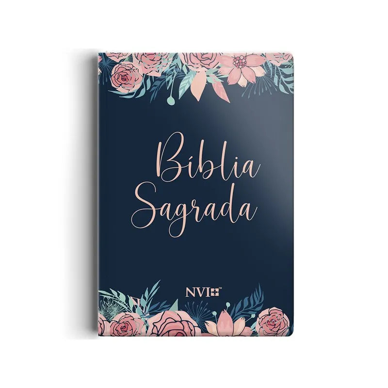 Bíblia Sagrada | NVI | Letra Normal | Capa Rosas Especial