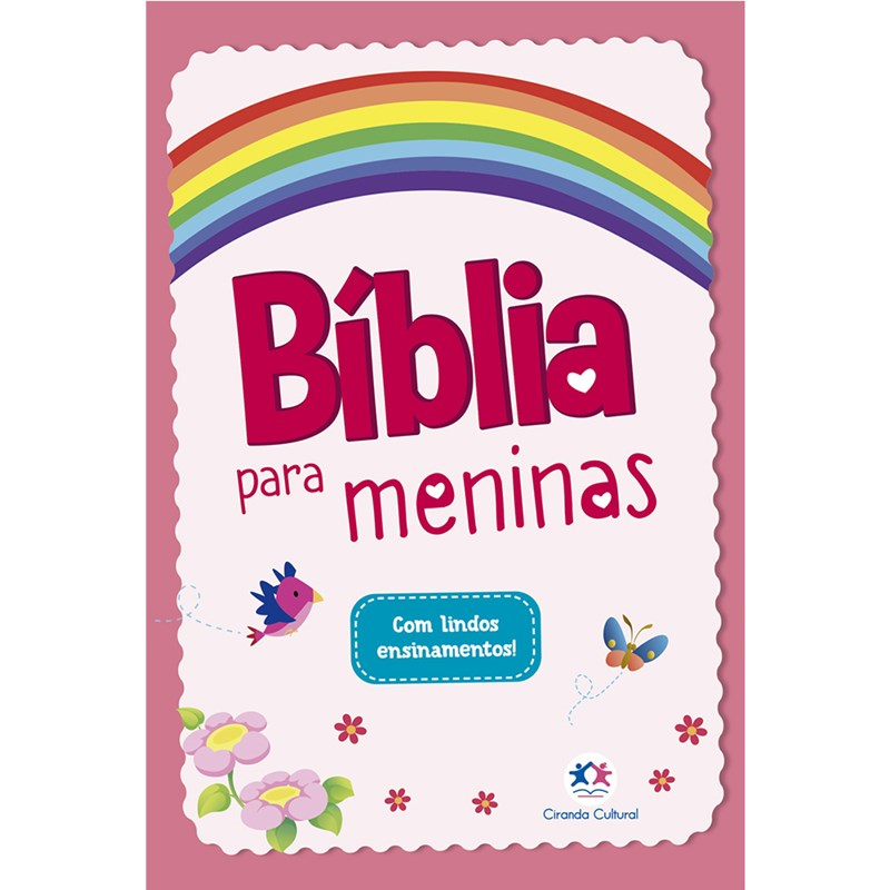 Biblia para meninas | Com lindos ensinamentos | Ciranda Cultural