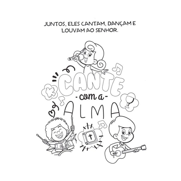 3 Palavrinhas - Amigos do Senhor | Aquarela