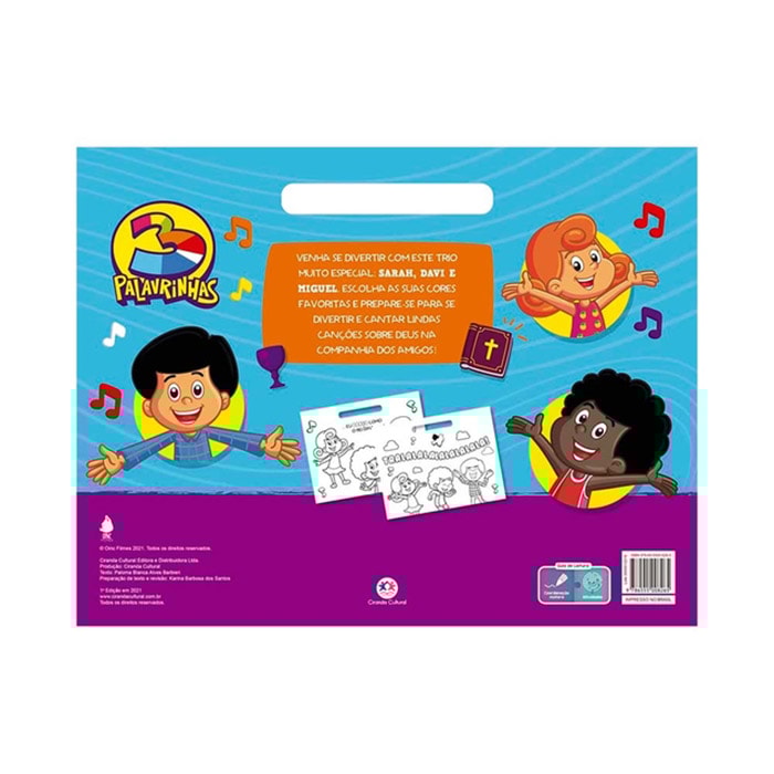 3 Palavrinhas | Colorindo Com Amor