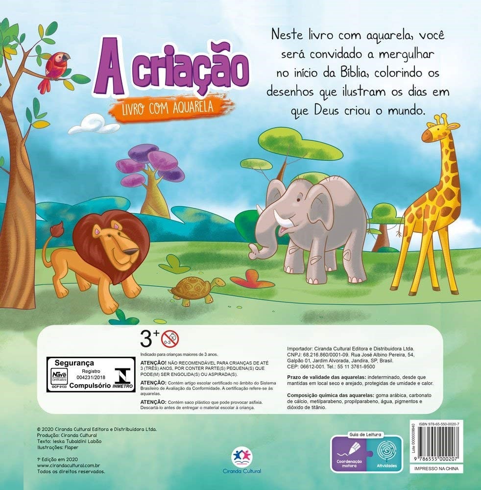 A Criação | Aquarela