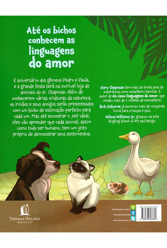 As 5 Linguagens do Amor Contadas às Crianças | Gary Chapman