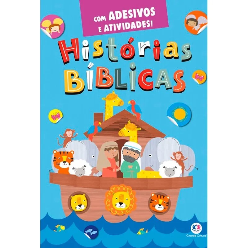 Histórias Bíblicas | Com Adesivos e Atividades | Ciranda Cultural
