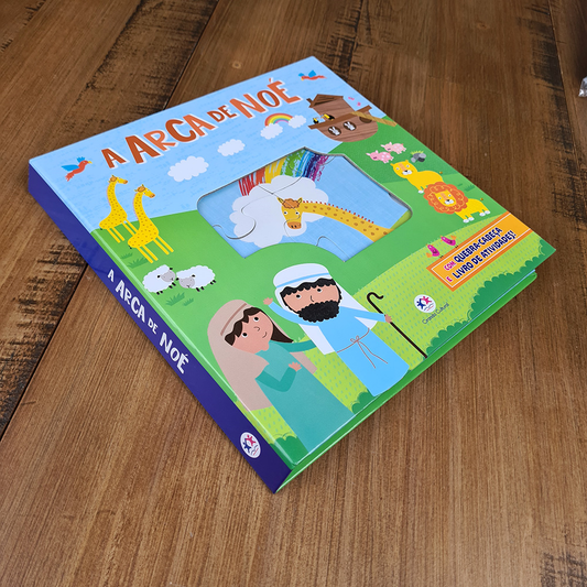 A Arca de Noé | Com Quebra Cabeça e Livro de Atividades