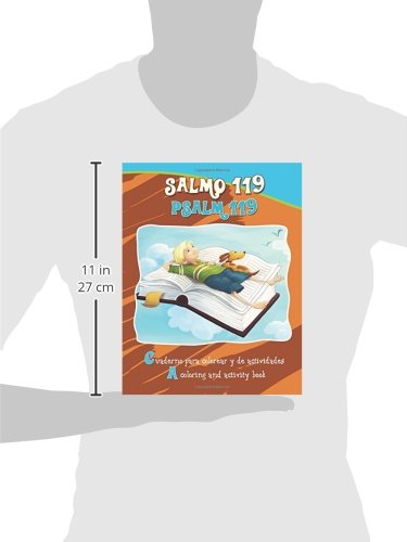 Salmo 119 - Libro de Colorear y Actividades en Inglés y Español