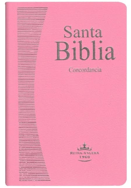 Biblia Ultrafina RVR1960 | Imitación Piel | Pink con Concordancia