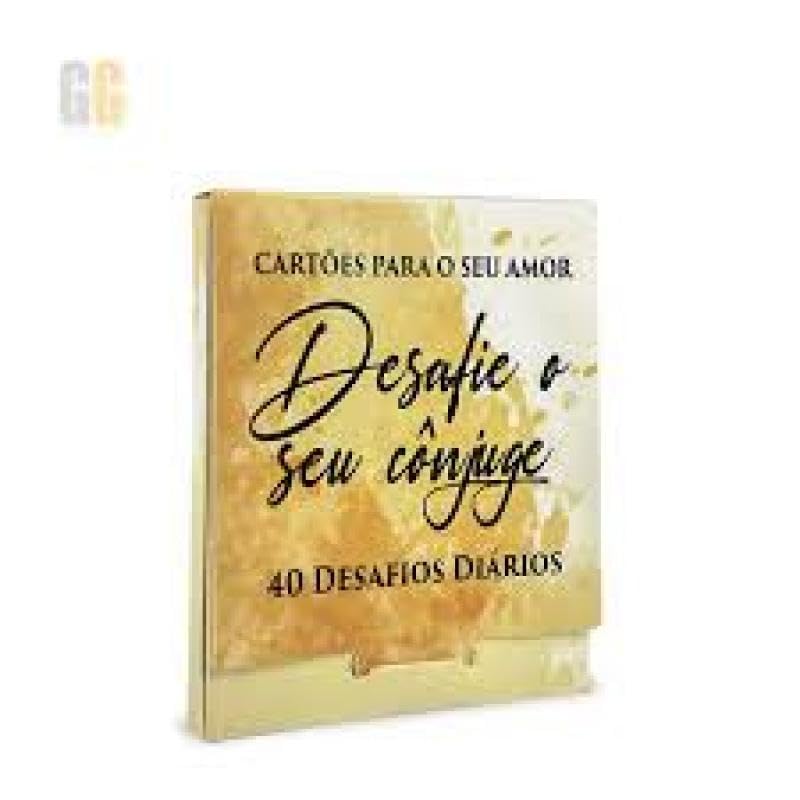Cartões - Desafie o Seu Cônjuge - 40 Desafios Diários