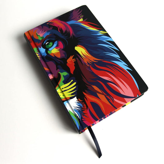 Biblia Reina Valera 1960 Letra Grande | Tapa Dura | León de Judá Arcoíris | Estudio sobre los Nombres de Dios