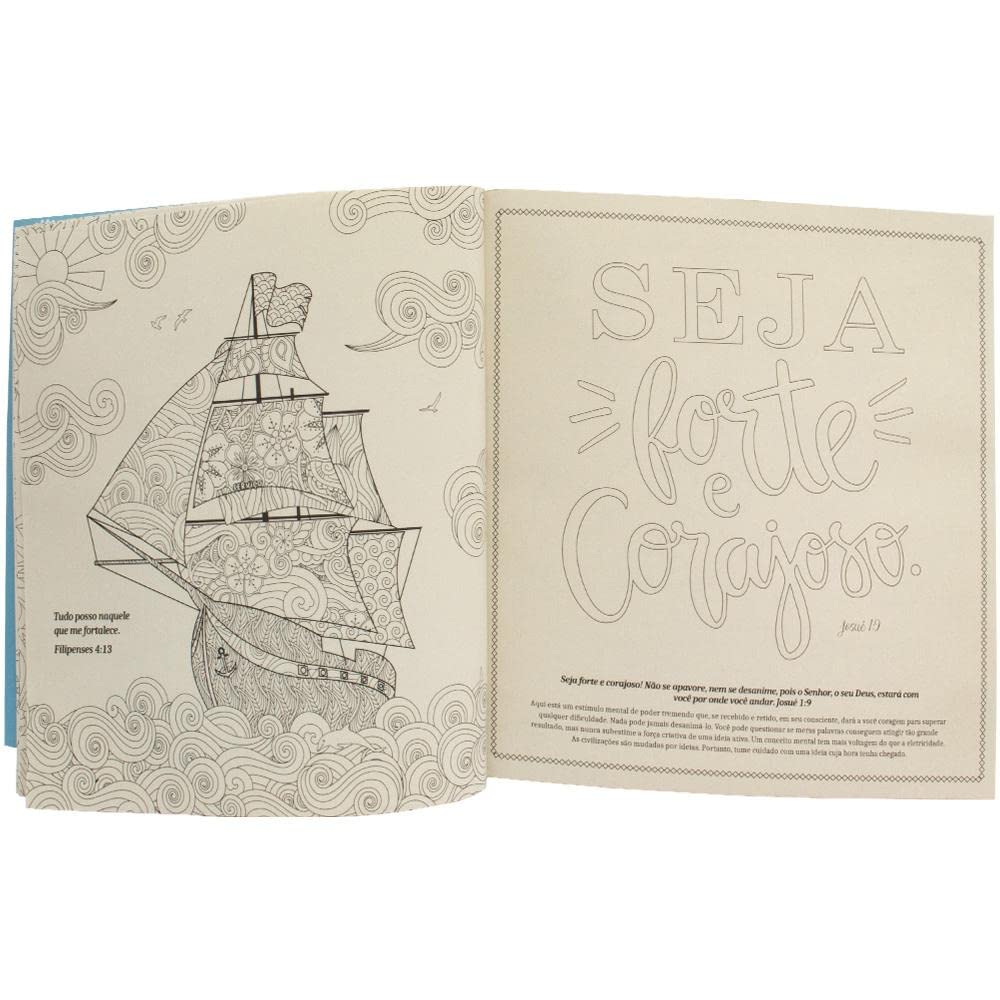 Livro para Colorir: Tua graça me inspira