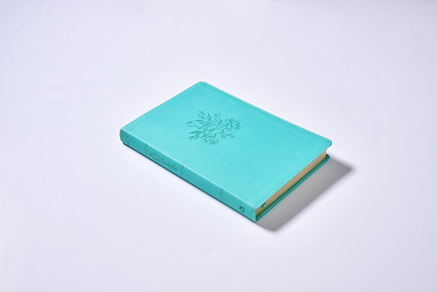 Biblia de la Mamá Ocupada | NVI | Turquesa | Palabras de Jesús en Rojo