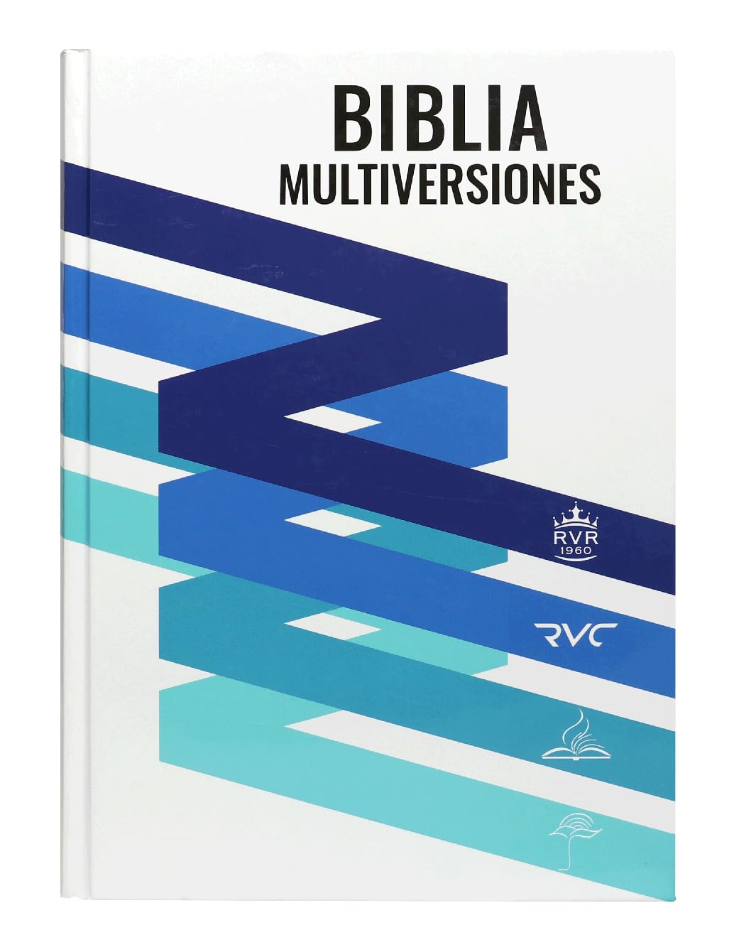 Biblia Multiversiones 4 en 1 | RVR1960, RVC, DHH, TLA | Estudio | Tapa dura | Español