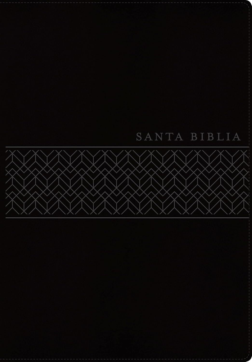 Santa Biblia | NTV | Edición manual | Letra gigante | SentiPiel negra | Letra roja