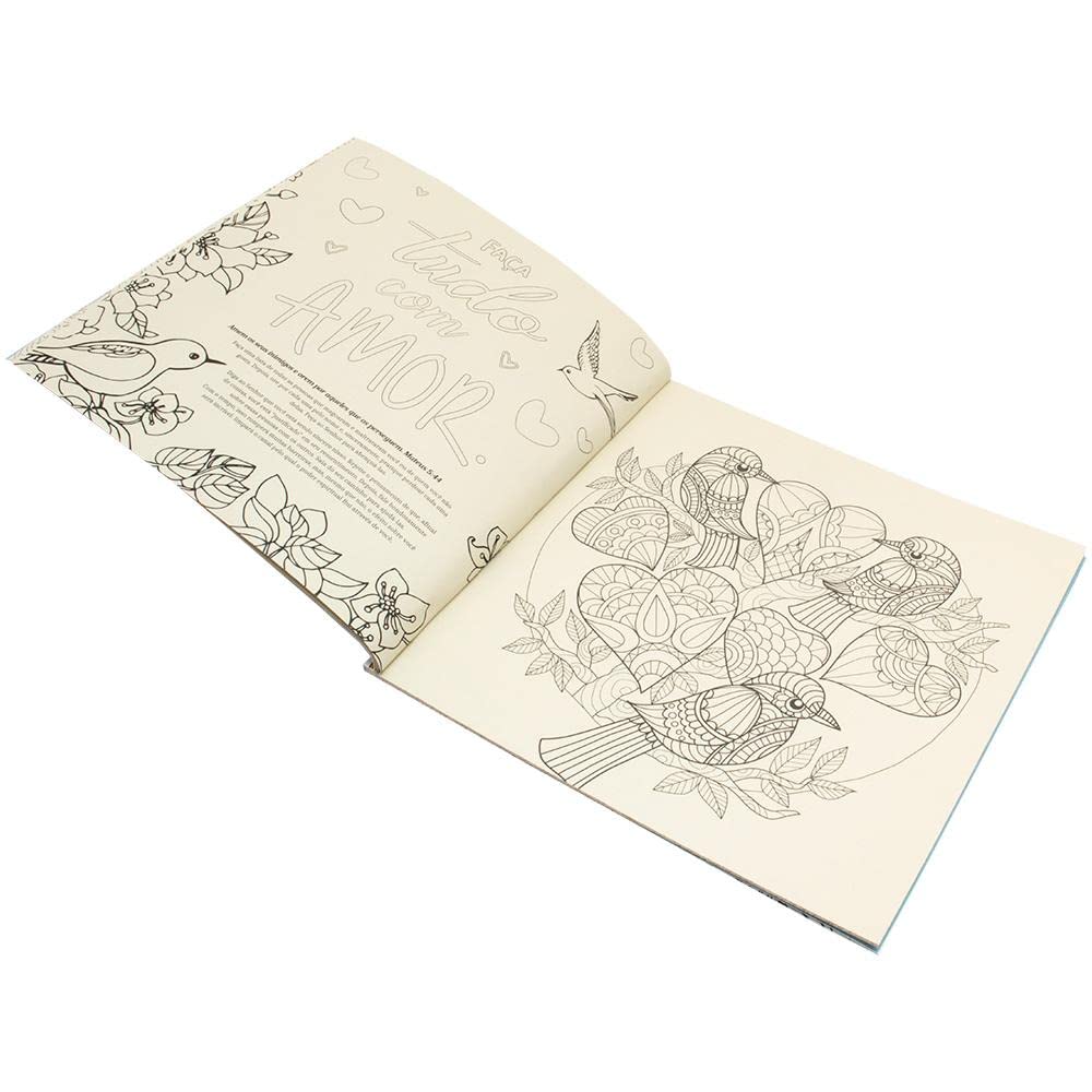 Livro para Colorir: Tua graça me inspira