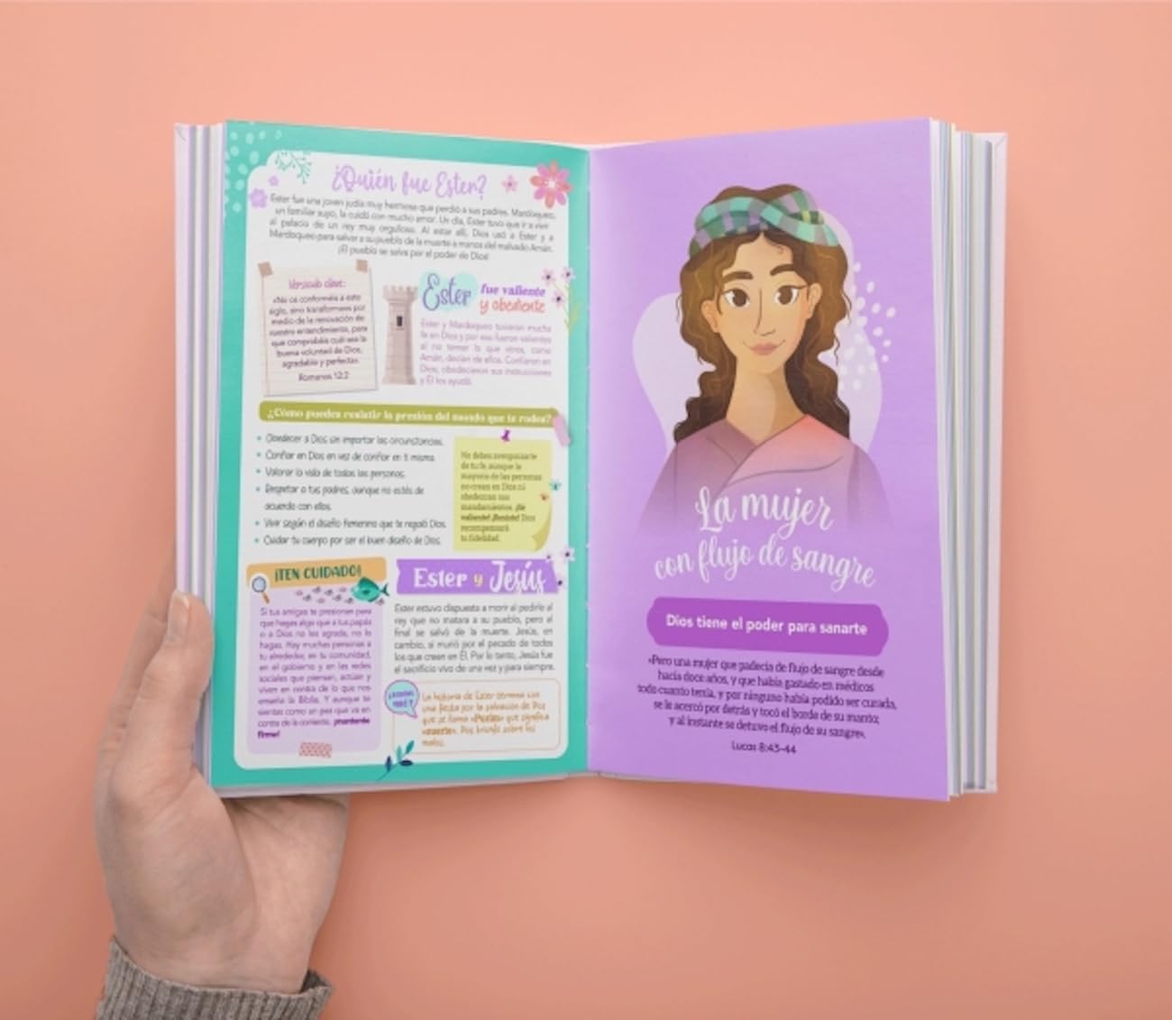 Biblia de Promesas para Niñas | NTV | Tapa dura | Historias bíblicas
