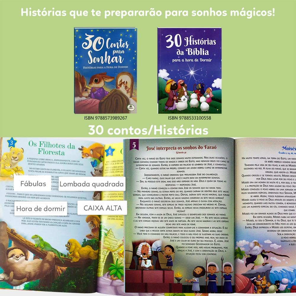 30 Histórias da Bíblia Para a Hora de Dormir