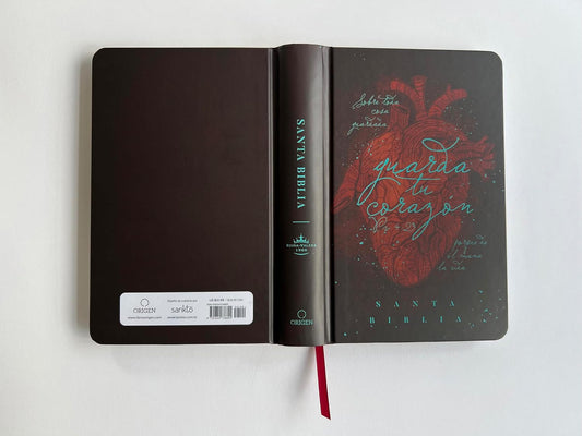 Biblia Reina Valera 1960 | Letra grande | tapa dura | Tamaño manual | Guarda tu corazón