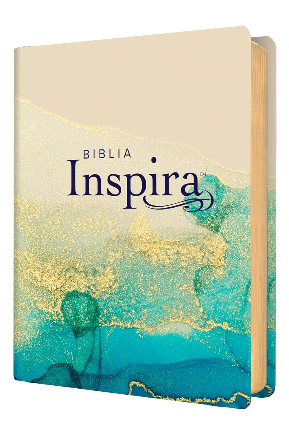 Biblia Inspira NTV | SentiPiel | Oro | Para colorear