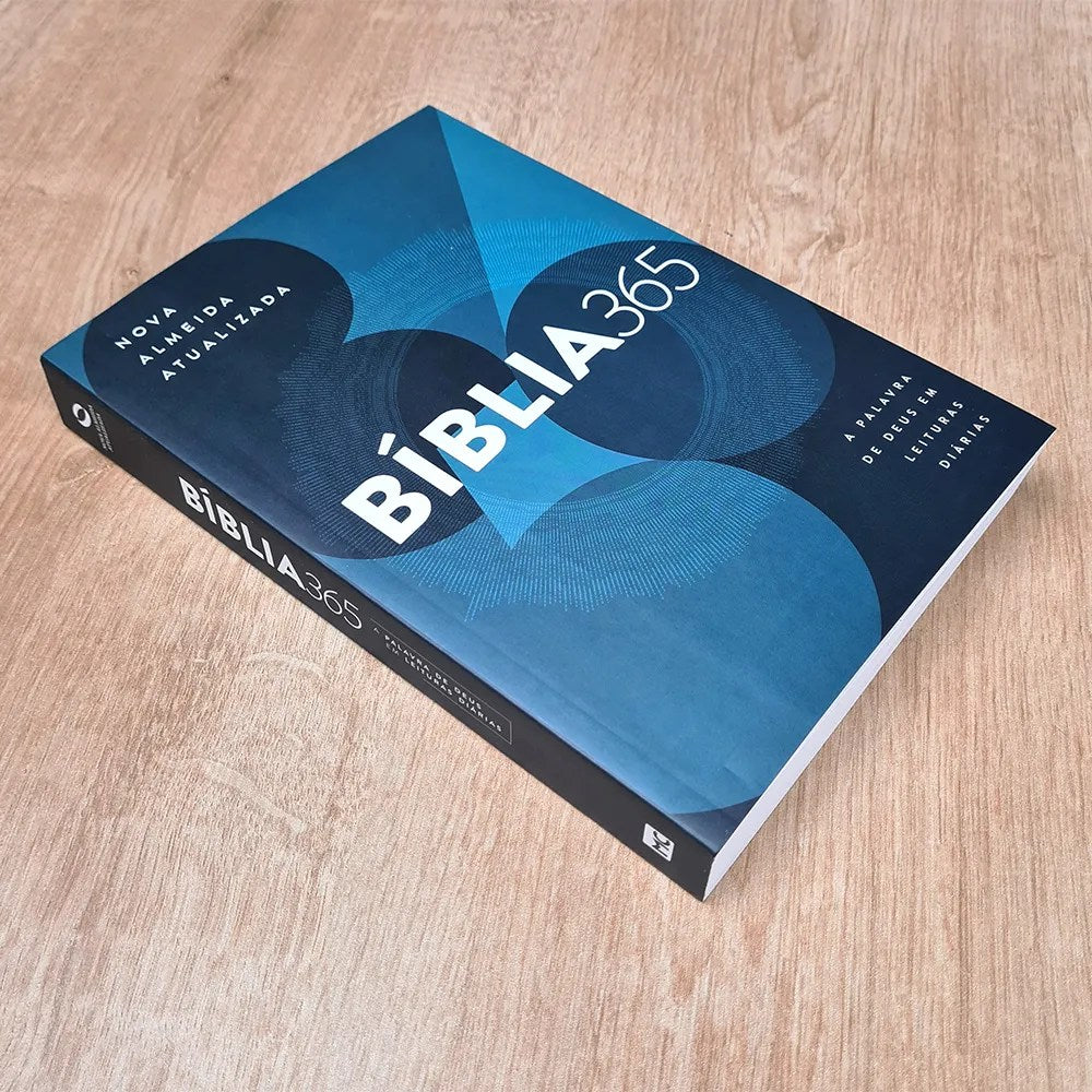 Bíblia 365 Azul | NAA | Letra Grande | Capa Brochura