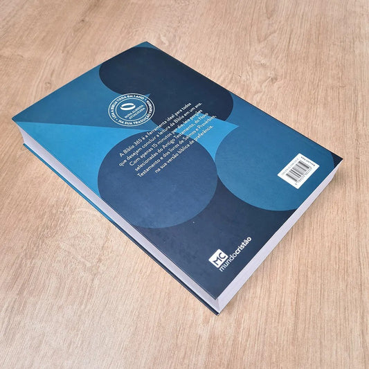 Bíblia 365 Azul | NAA | Letra Grande | Capa Brochura