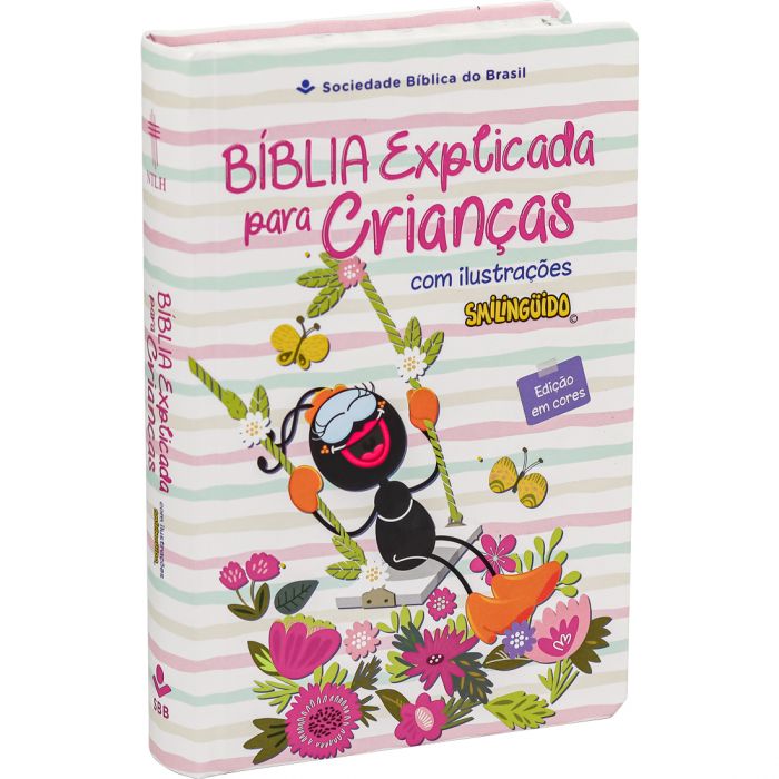 Bíblia Explicada para Crianças com Ilustrações Smilinguido