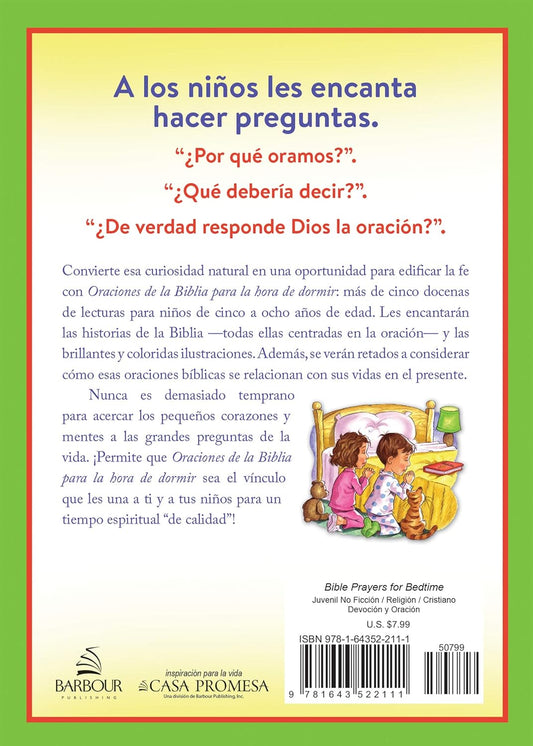 Oraciones de la Biblia para la hora de dormir | Jane Landreth