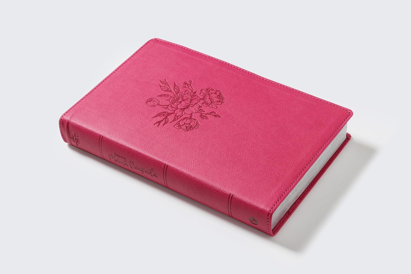 Santa Biblia | RVR60 | Mamá Ocupada | Leathersoft magenta | Palabras de Jesús en rojo | Comfort Print