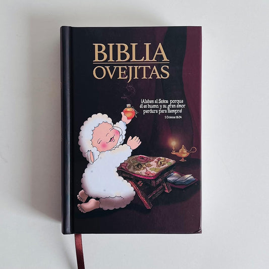 Biblia NVI Ovejitas - Tapa Dura Color Marrón (Edición en Español)