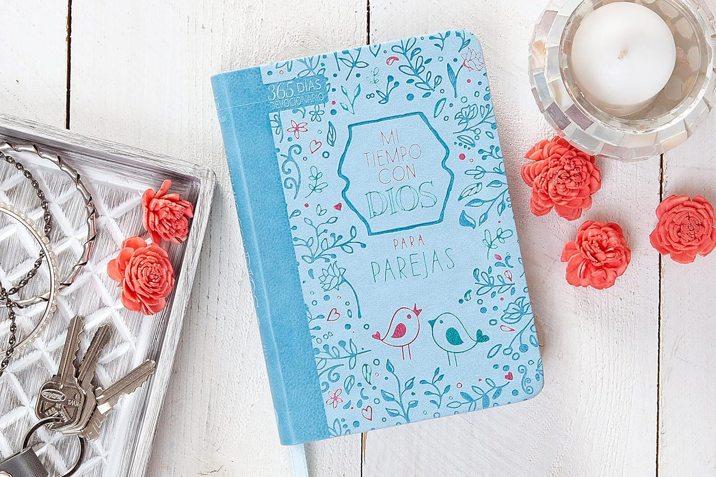 Mi tiempo con Dios para parejas | Devocionario de 365 días | Encuadernado en Cuero