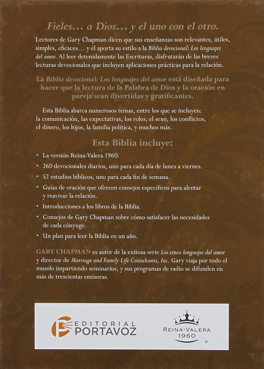 Biblia Devocional Lenguajes del Amor | RVR 1960