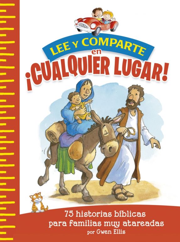 Lee y comparte en ¡cualquier lugar! | 75 historias bíblicas | Edición en español | Capa comum