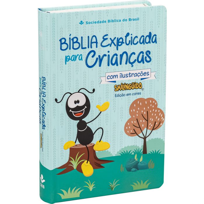Bíblia Explicada para Crianças com ilustrações Smilinguido