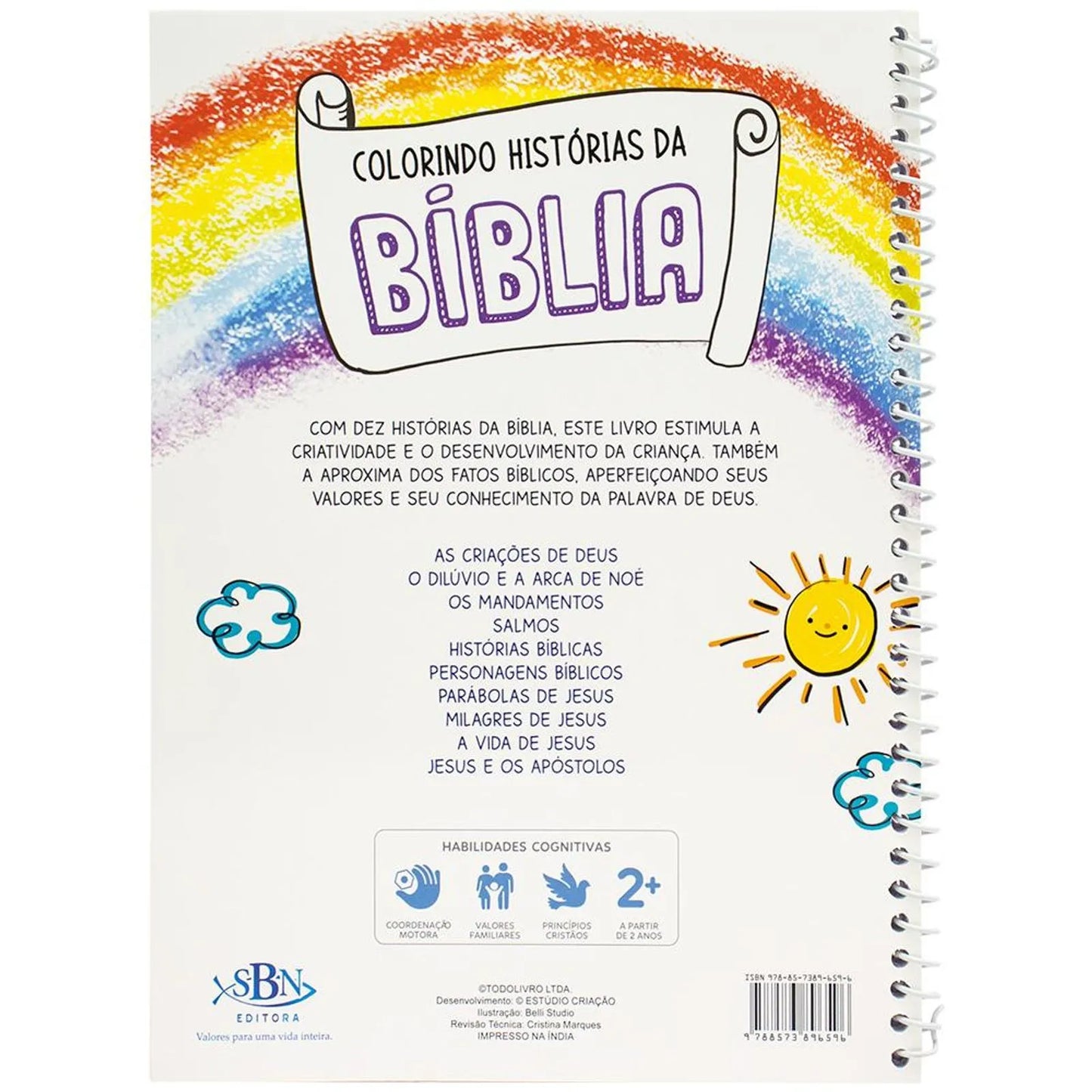 Colorindo Histórias da Biblia