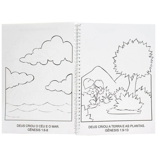Colorindo Histórias da Biblia