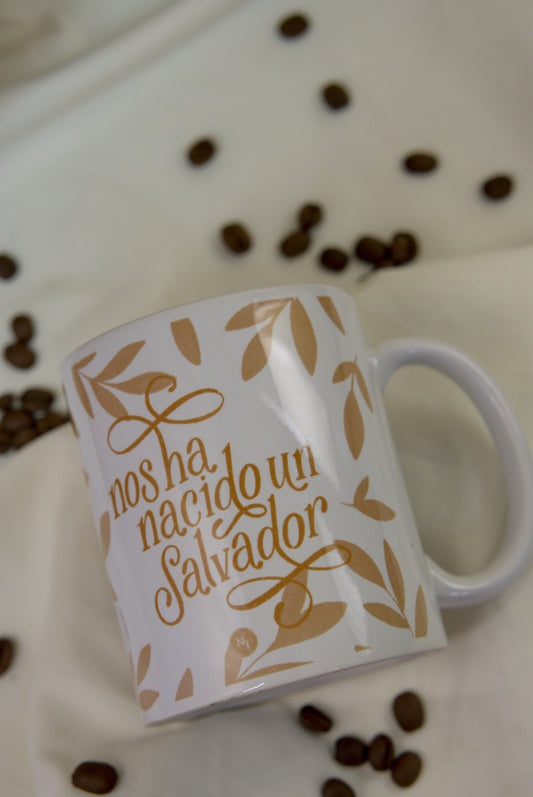 Taza | Nos Ha Nacido un Salvador | Mais de Ti