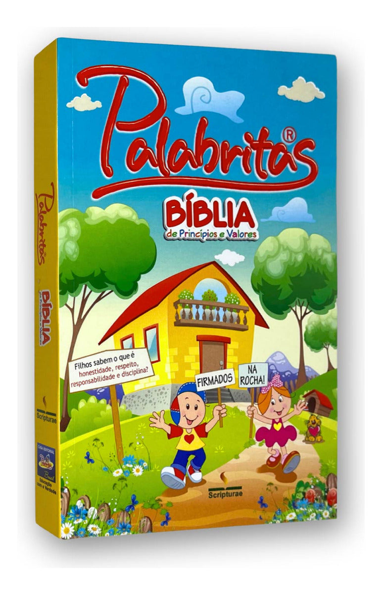 Bíblia Infantil De Princípios E Valores Palabritas Brochura