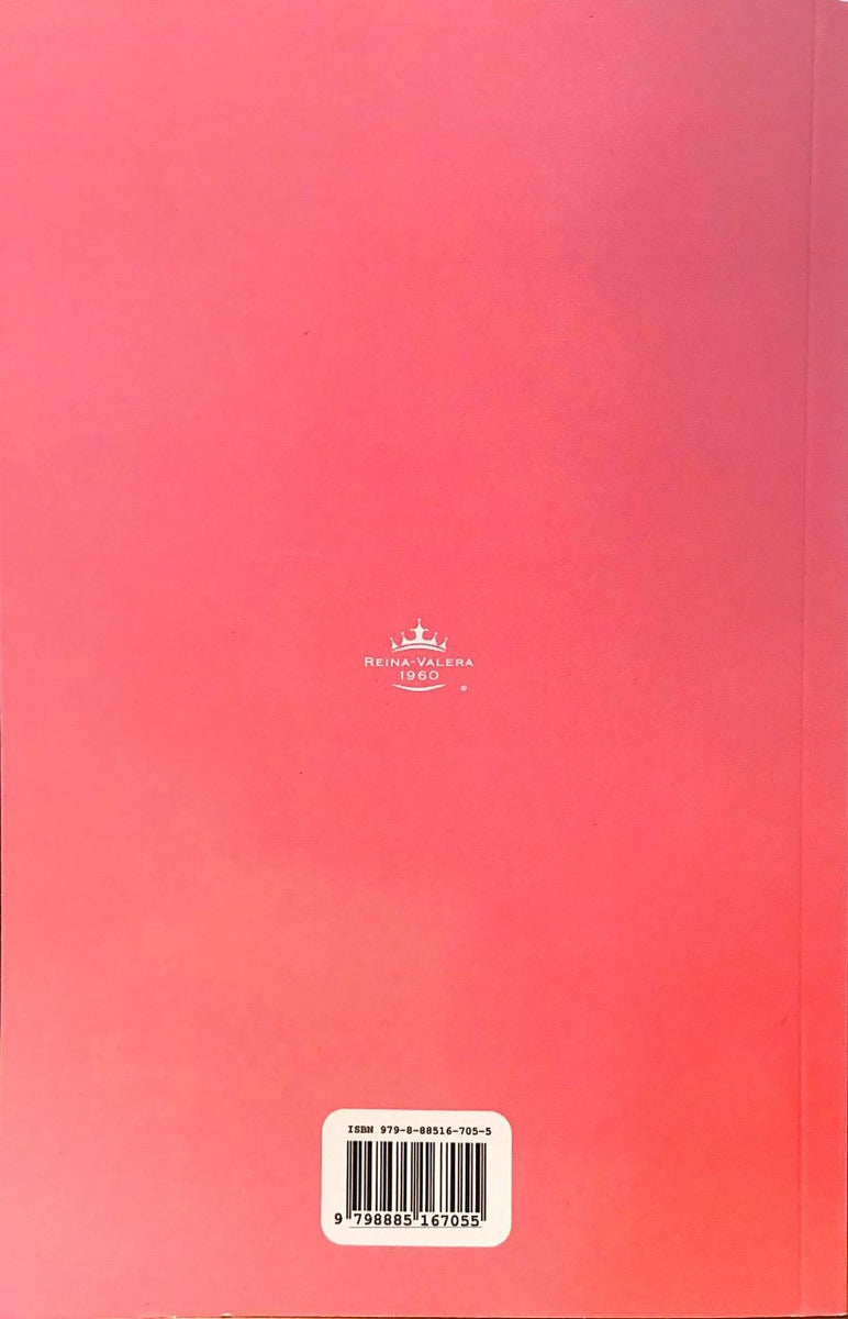 Biblia RVR60 | Económica | Rosa Flor | Ultrafina